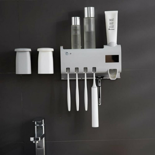 Esterilizador UV 3 en 1 para Cepillos de Dientes – Higiene Total y Pasta Automática ®