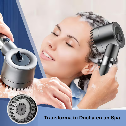 Cabezal de Ducha Turbo Spa de Alta Presión™